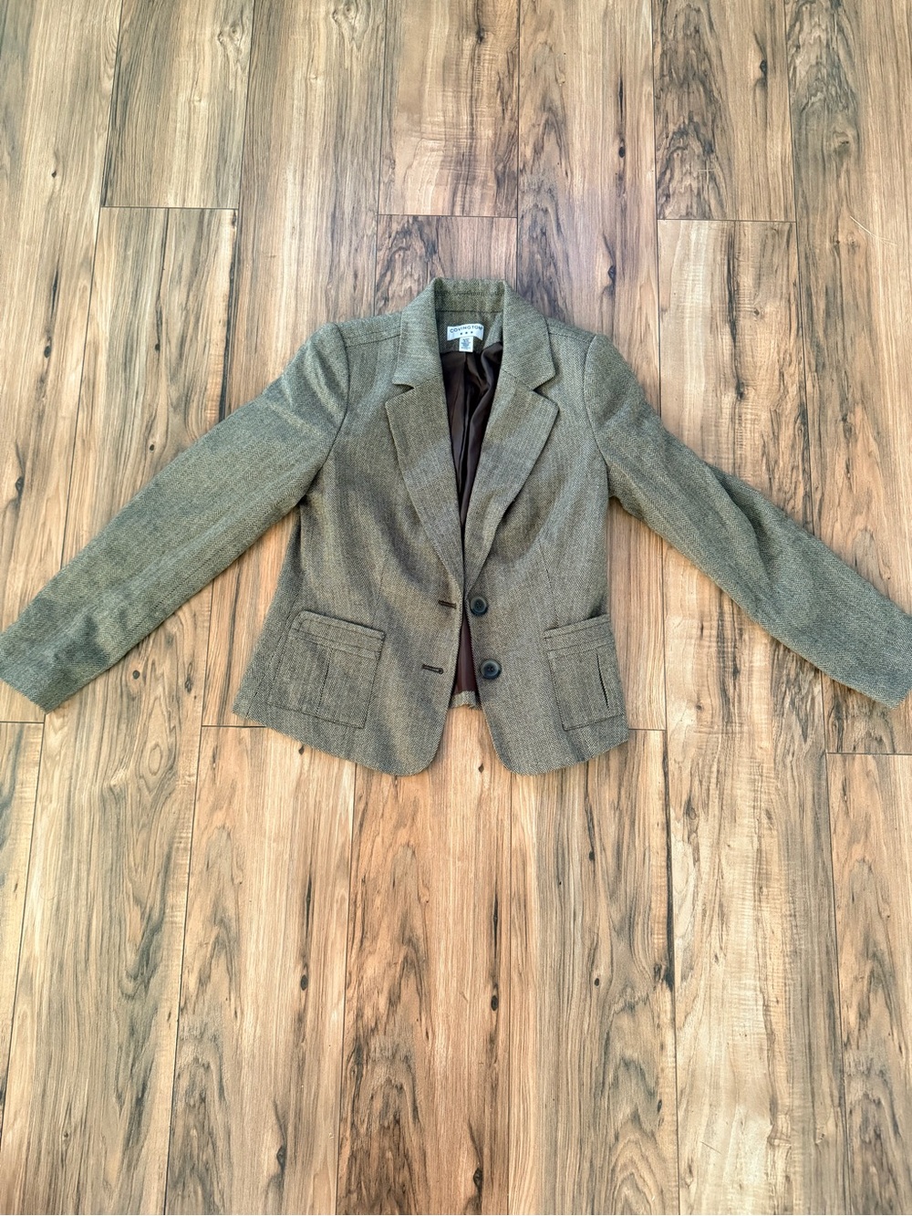 Covington Green Tweed Blazer